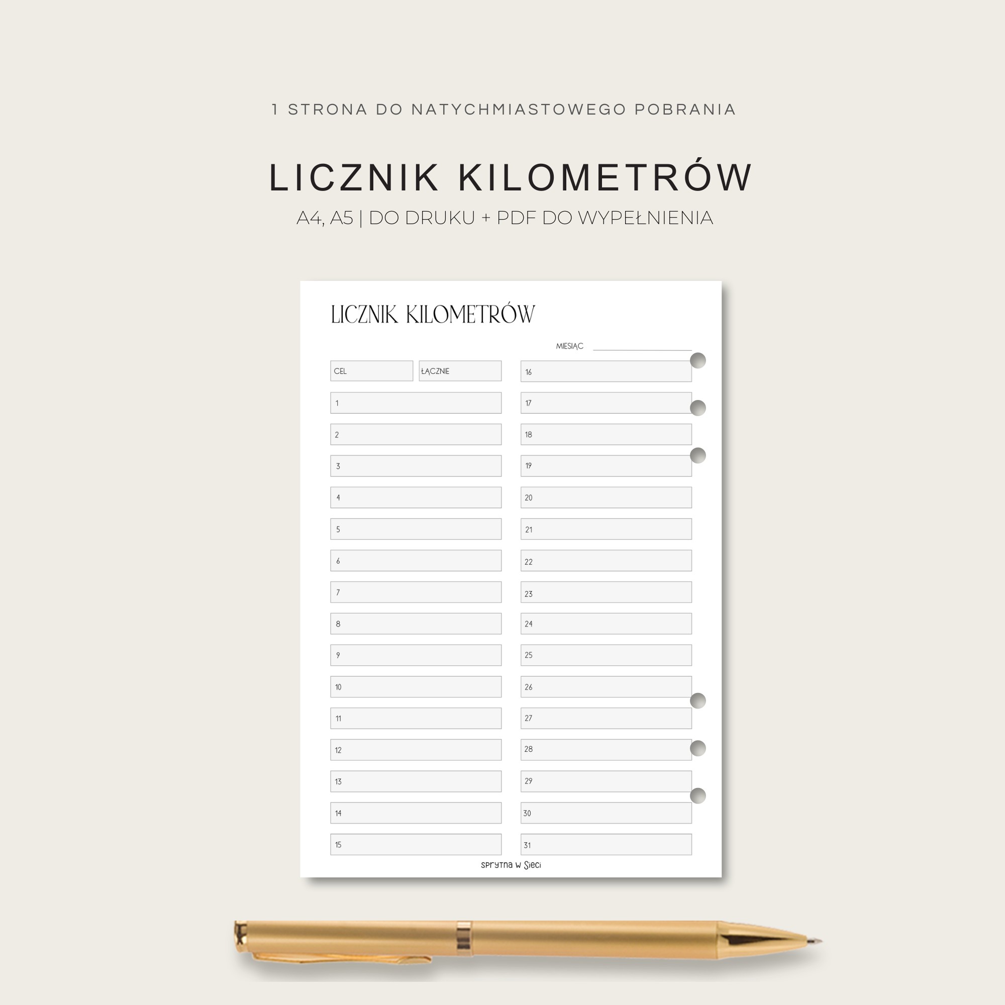 LICZNIK KILOMETRÓW - obrazek 2