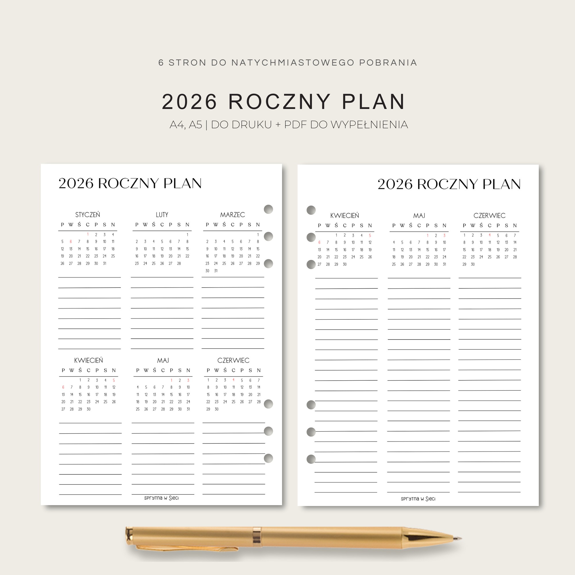 2026 ROCZNY PLAN